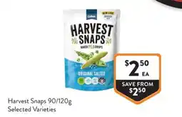 Foodworks Harvest Snaps offer