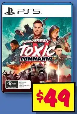 JB Hi-Fi PlayStation 5 game John Carpenters Toxic Commando offer