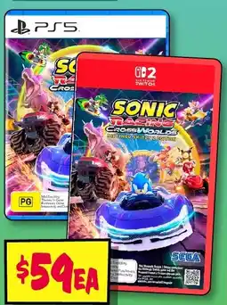 JB Hi-Fi Sonic Racing CrossWorlds offer