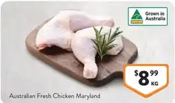 Foodworks Australian Fresh Chicken Maryland offer
