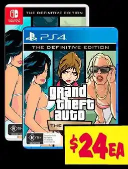JB Hi-Fi Grand Theft Auto The Trilogy The Definitive Edition offer