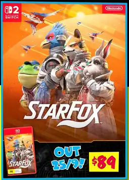 JB Hi-Fi Star Fox on the Nintendo Switch offer