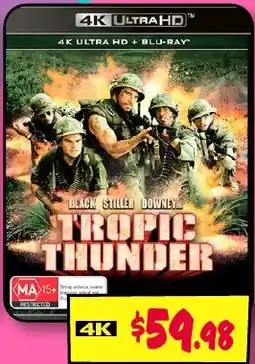 JB Hi-Fi Tropic thunder offer