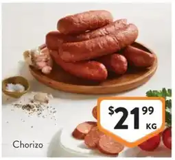 Foodworks Chorizo offer