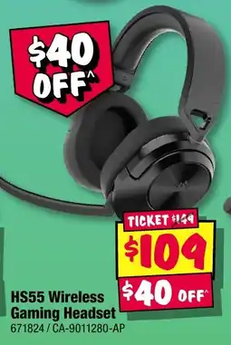 JB Hi-Fi Hs55 wireless gaming headset offer