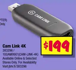 JB Hi-Fi Cam Link 4K offer