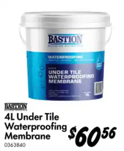 Bunnings Under Tile Waterproofing Membrane offer