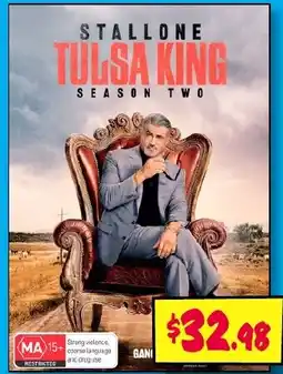 JB Hi-Fi Stallone tulsa king season two offer