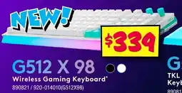 JB Hi-Fi G512 X 98 Wireless Gaming Keyboard offer
