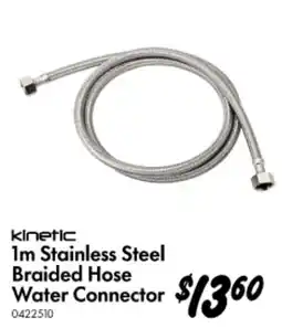 Bunnings Stainless Steel Braided Hose Water Connector offer