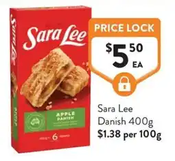 Foodworks Sara Lee Danish offer