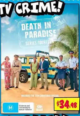 JB Hi-Fi Death in paradise offer