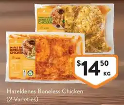Foodworks Hazeldenes Boneless Chicken offer