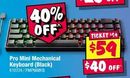 JB Hi-Fi Pro Mini Mechanical Keyboard Black offer