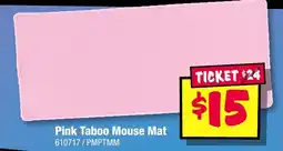 JB Hi-Fi Pink Taboo Mouse Mat offer