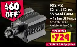JB Hi-Fi R12 V2 Direct Drive Wheel Base offer