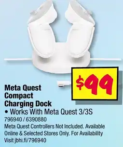JB Hi-Fi Meta Quest Compact Charging Dock offer