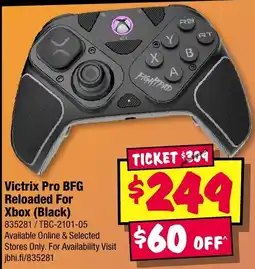 JB Hi-Fi Victrix Pro BFG Reloaded For Xbox Black offer