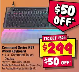 JB Hi-Fi Command Series KB7 Wired Keyboard offer