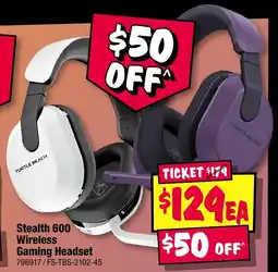 JB Hi-Fi Stealth 600 Wireless Gaming Headset offer