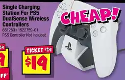 JB Hi-Fi Single charging station for ps5 dualsense wireless controllers offer