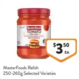 Foodworks MasterFoods Relish offer