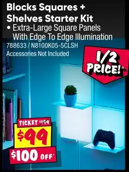 JB Hi-Fi Blocks Squares Shelves Starter Kit offer