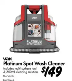 Bunnings Platinum Spot Wash Cleaner offer