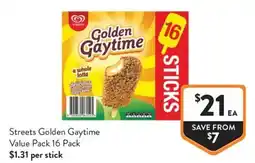 Foodworks Streets Golden Gaytime offer