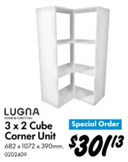 Bunnings 3 x 2 Cube Corner Unit offer
