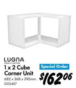 Bunnings 1 x 2 Cube Corner Unit offer