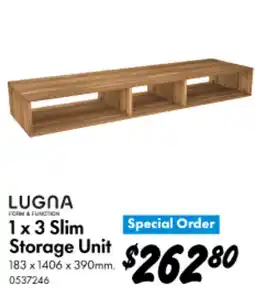 Bunnings 1 x 3 Slim Storage Unit offer