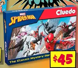JB Hi-Fi Cluedo spider man offer