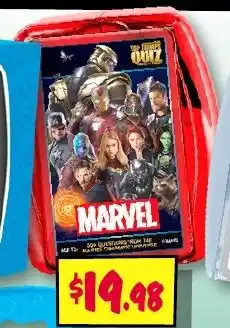 JB Hi-Fi Marvel Cinematic Universe Top Trumps Quiz offer