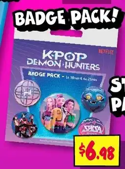 JB Hi-Fi Badge pack offer