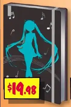 JB Hi-Fi Hatsune Miku black premium notebook offer