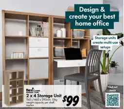 Bunnings 2 x 4 Storage Unit offer