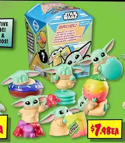 JB Hi-Fi Star Wars Grogu Snack Attack Mystery Figures offer