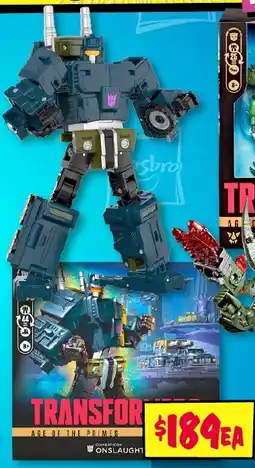 JB Hi-Fi Transformers Generations Combiner Wars Voyager Class Onslaught Figure offer