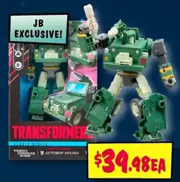 JB Hi-Fi Transformers Studio Series Deluxe Class Autobot Hound offer