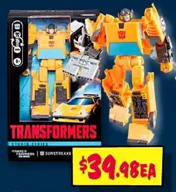 JB Hi-Fi Hasbro Transformers Studio Series Deluxe Sunstreaker offer