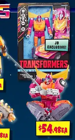 JB Hi-Fi Hasbro Transformers Generations Studio Series Voyager 86 Hot Rod offer