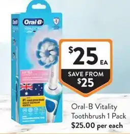 Foodworks Oral-B Vitality Toothbrush offer