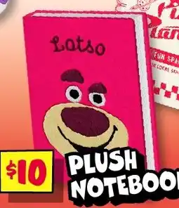 JB Hi-Fi Plush notebook offer
