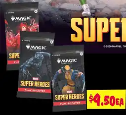 JB Hi-Fi Magic the gathering super heroes offer