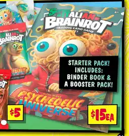 JB Hi-Fi Panini Skifidol Italian Brainrot Trading Card Game Starter Pack offer