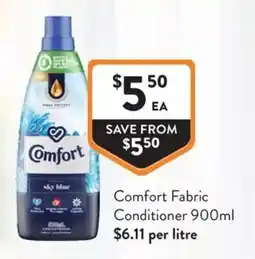 Foodworks Comfort Fabric Conditioner offer