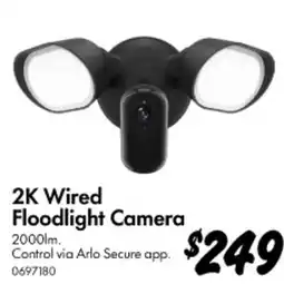 Bunnings 2K Wired Floodlight Camera offer