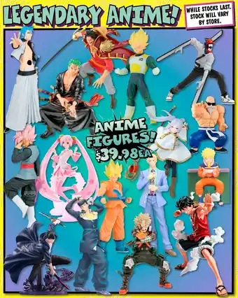 JB Hi-Fi Anime figures offer