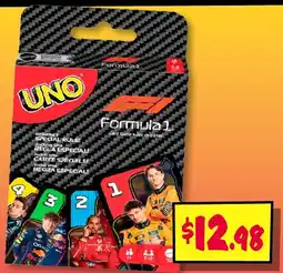 JB Hi-Fi Mattel games uno formula 1 editio offer